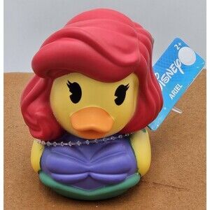 Disney Ariel Little Mermaid Rubber Duck 2024 Collection 3" Duckie Jeep Cruise